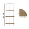 4-Tier Corner Rack
