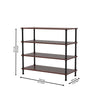 4-Tier Shoe Rack Organizer