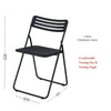 I-Max Foldable Space-Saving Chair