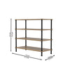 4-Tier Shoe Rack Organizer
