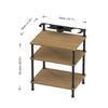 3-Tier Bedside Organizer Table